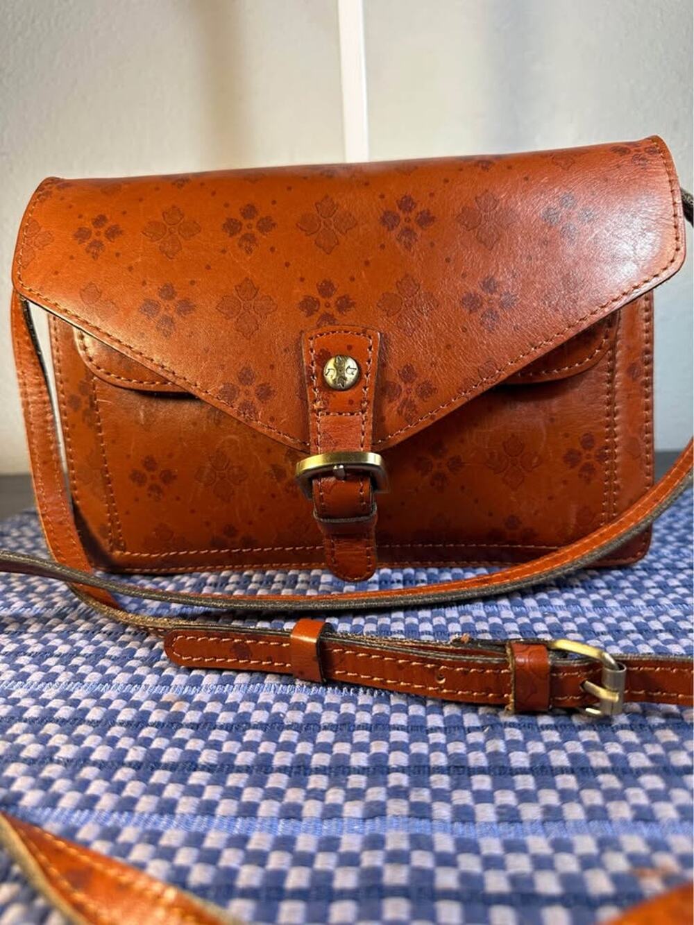 Patricia Nash Cassano Signature Floret Crossbody Bag